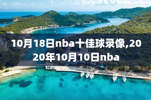 10月18日nba十佳球录像,2020年10月10日nba