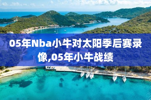 05年Nba小牛对太阳季后赛录像,05年小牛战绩