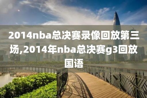 2014nba总决赛录像回放第三场,2014年nba总决赛g3回放国语