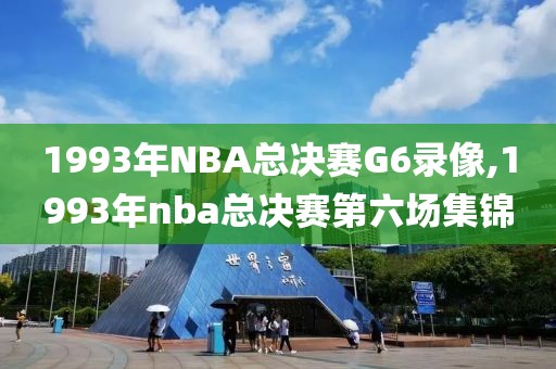1993年NBA总决赛G6录像,1993年nba总决赛第六场集锦