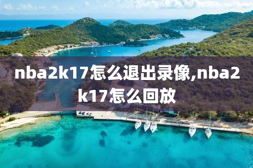 nba2k17怎么退出录像,nba2k17怎么回放