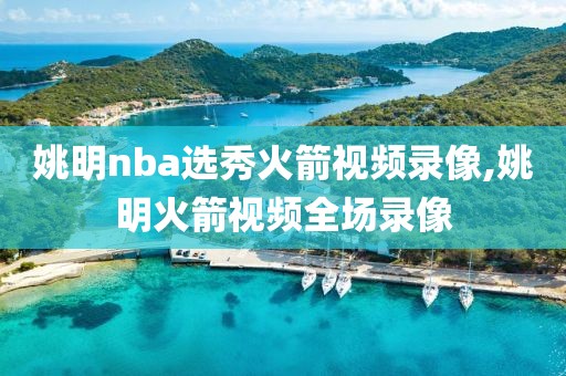 姚明nba选秀火箭视频录像,姚明火箭视频全场录像