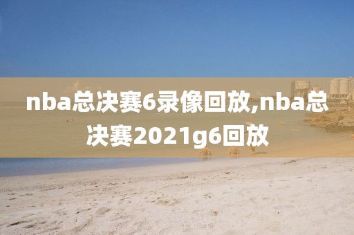 nba总决赛6录像回放,nba总决赛2021g6回放